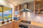 Enjoy beautiful ocean views right from the kitchen